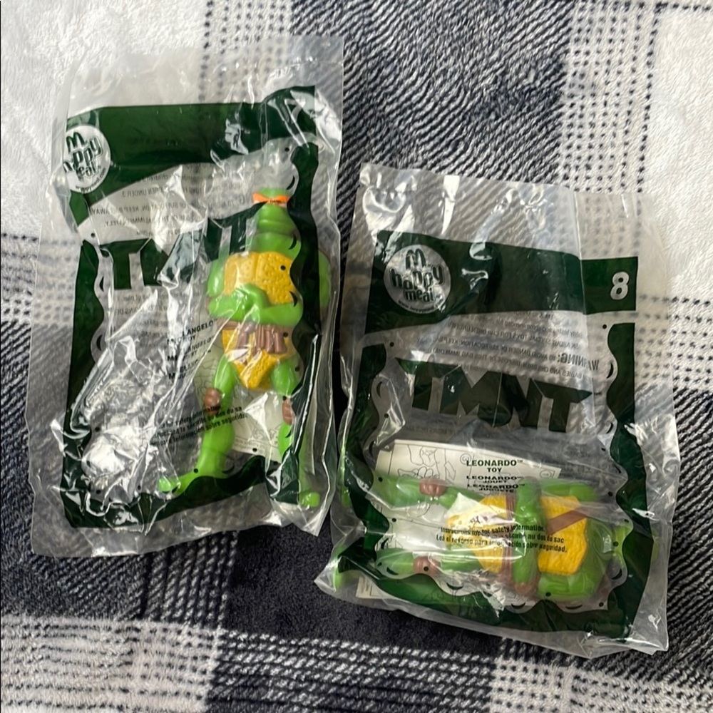 TMNT Sealed McDonald’s happy‎ meal Toys
